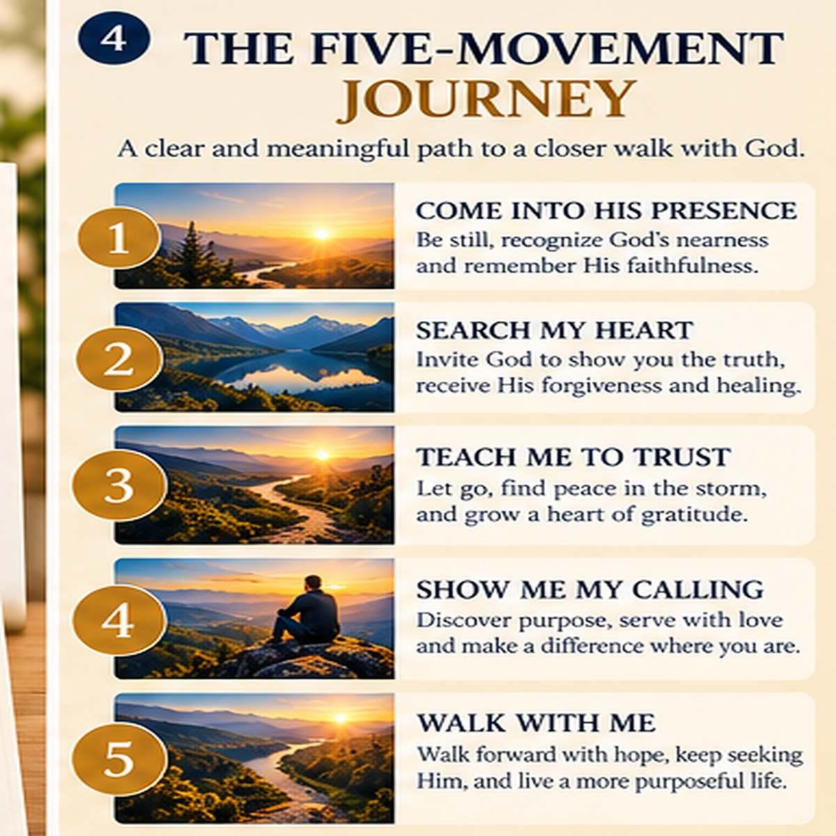In His Presence: 30-Day Christian Devotional & Prayer Journal (PDF)