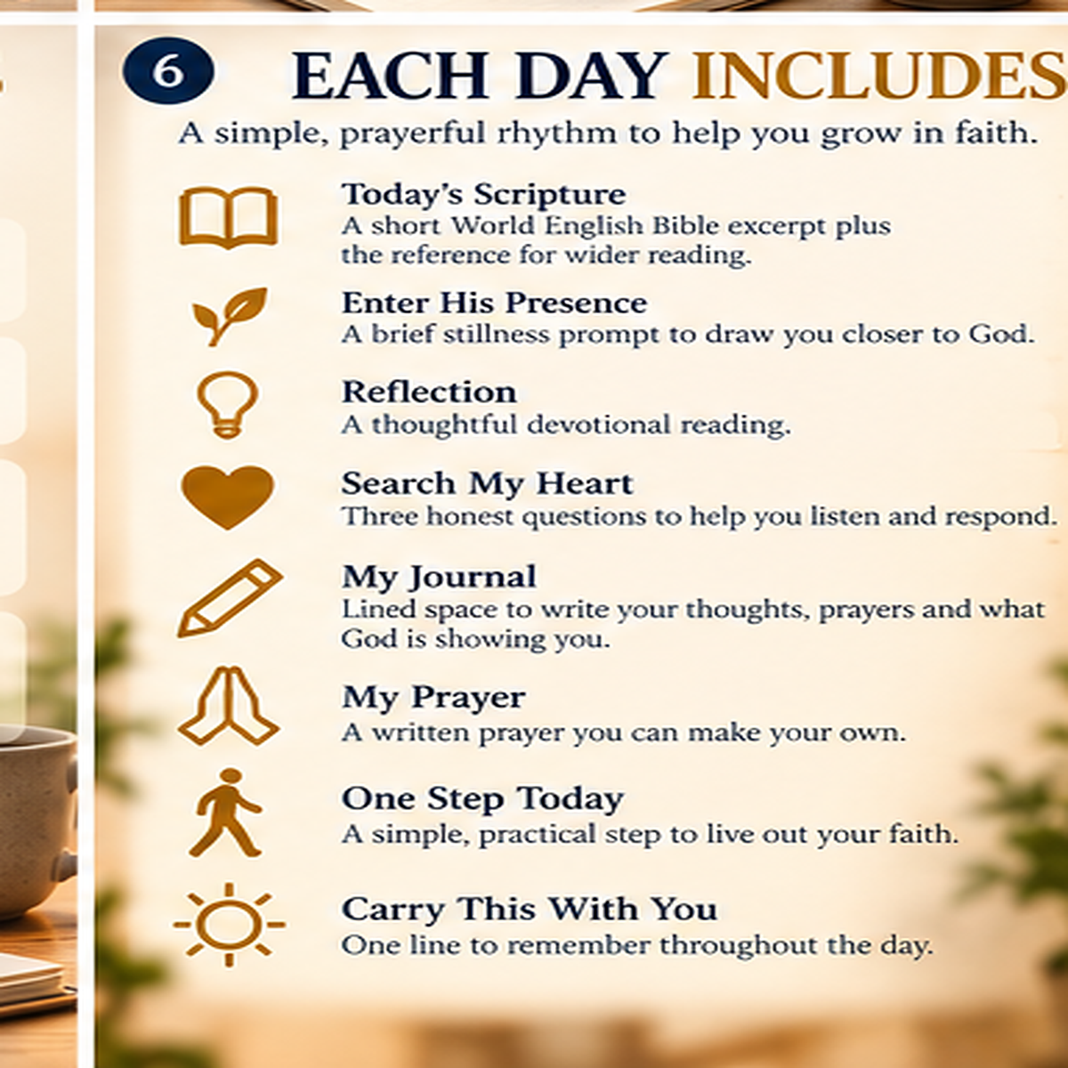 In His Presence: 30-Day Christian Devotional & Prayer Journal (PDF)
