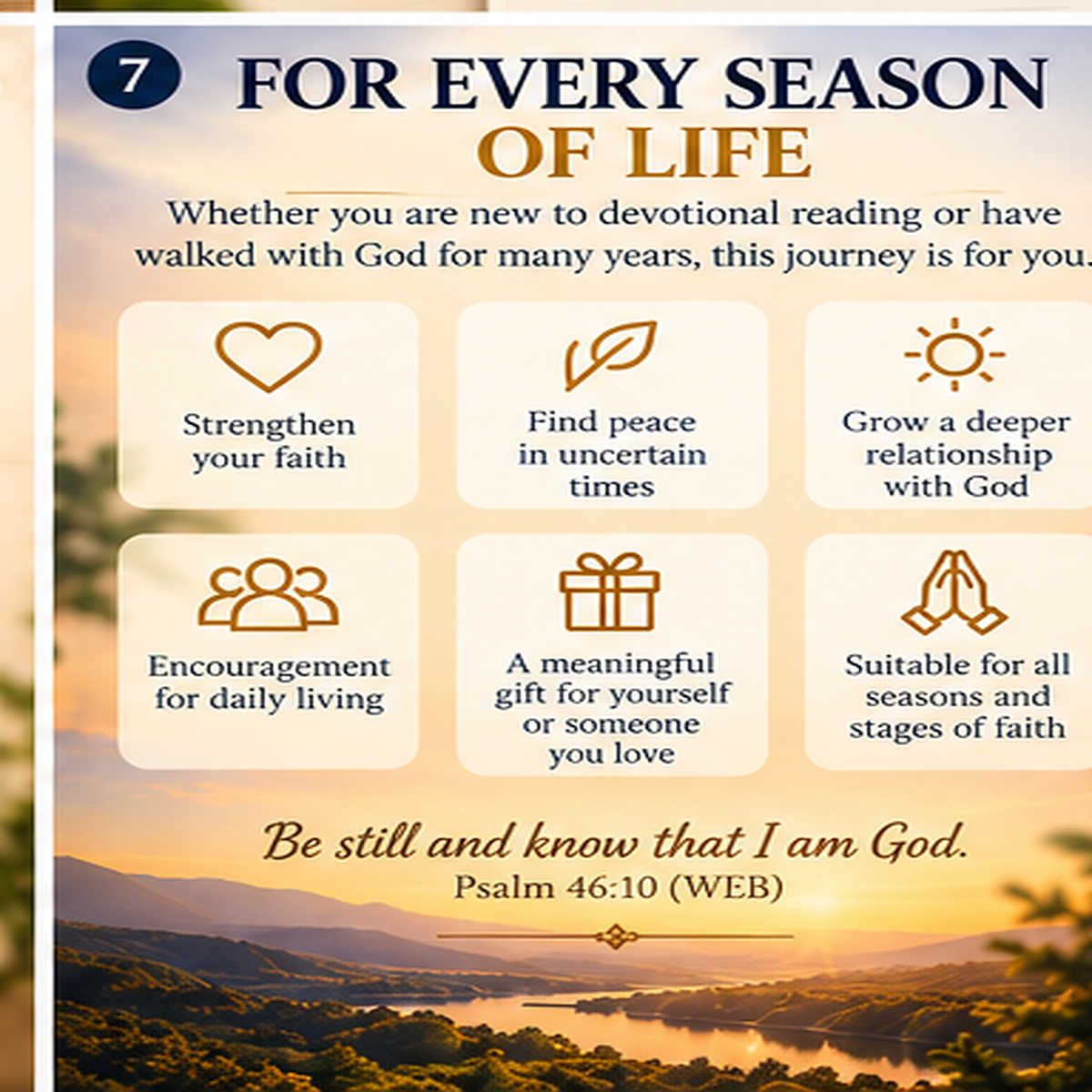 In His Presence: 30-Day Christian Devotional & Prayer Journal (PDF)