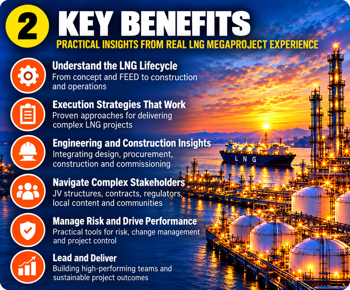 LNG & Megaproject Execution: From Concept to Operations in a Complex World — Digital PDF