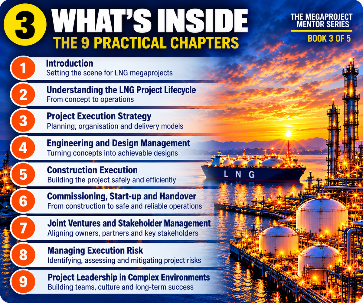 LNG & Megaproject Execution: From Concept to Operations in a Complex World — Digital PDF