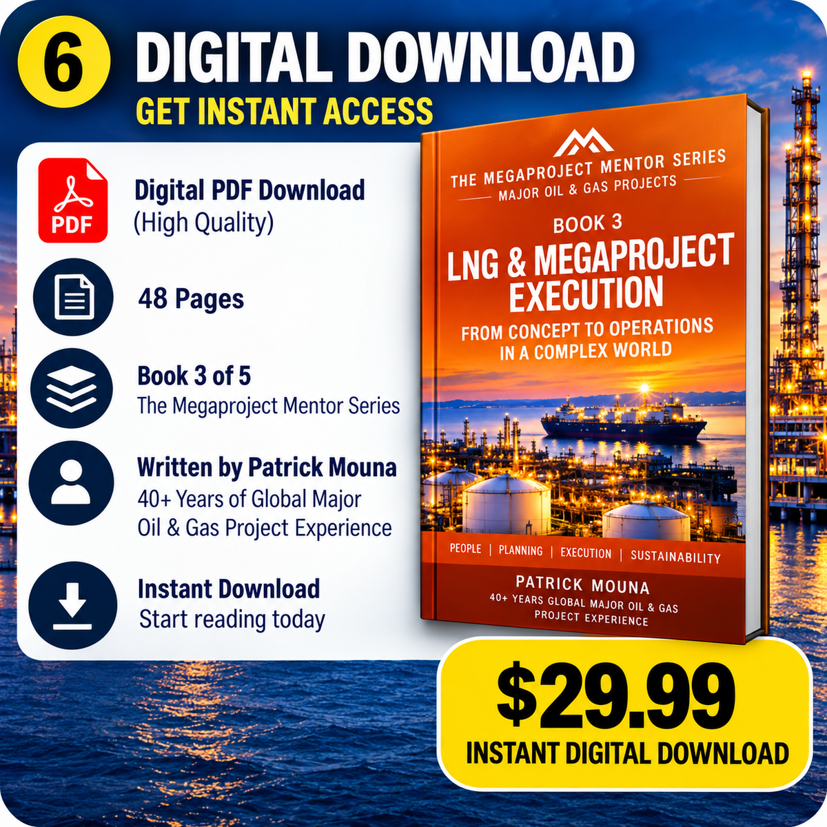 LNG & Megaproject Execution: From Concept to Operations in a Complex World — Digital PDF